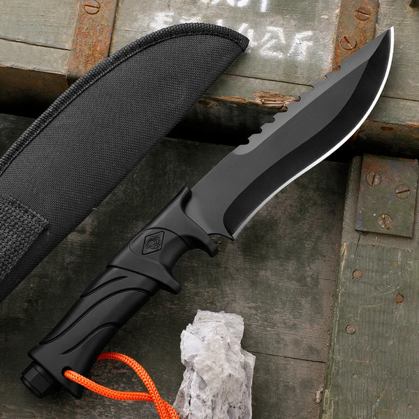 Faca Survival Vulker™ + Bainha • Faca Multiuso